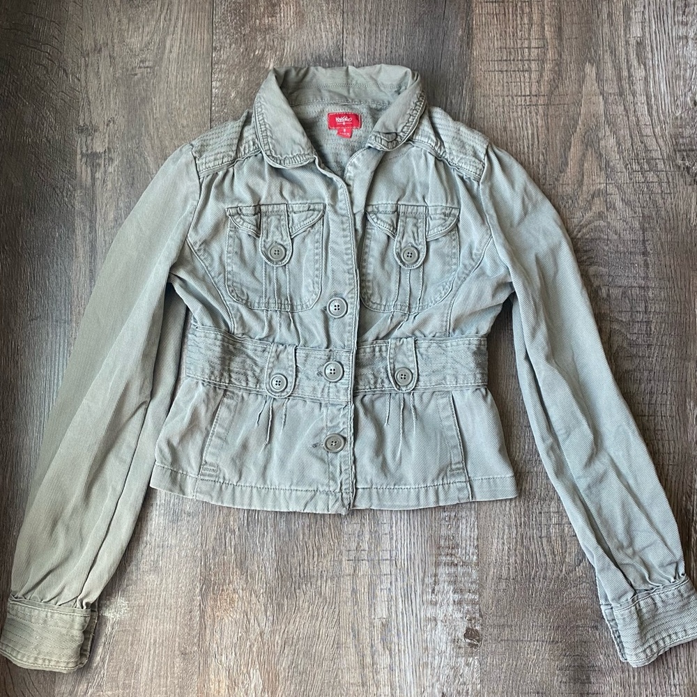 Mossimo Olive Green Jacket.